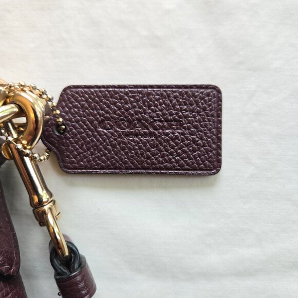 COACH - PEBBLE TURNLOCK HOBO - SADDLE BAG - USED - Picture 8 of 13